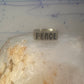 Peace ring Mexico Mexican band solid heavy size 9.5 sterling silver women men