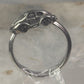 Car ring moving car volkswagen bug band solid size 5.25 sterling silver women
