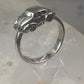 Car ring moving car volkswagen bug band solid size 5.25 sterling silver women