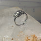 Car ring moving car volkswagen bug band solid size 5.25 sterling silver women