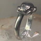 Car ring moving car volkswagen bug band solid size 5.25 sterling silver women