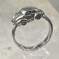 Car ring moving car volkswagen bug band solid size 5.25 sterling silver women