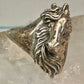 Horse ring size 6 cowgirl southwest sterling silver women girls
