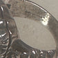 Poison ring lady Victorian pill poison band solid size 6.50 sterling silver women