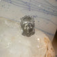 Poison ring lady Victorian pill poison band solid size 6.50 sterling silver women