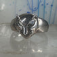 Cat ring face signed CBP 925 size 8 sterling silver women girls