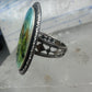 Landscape ring trees river seagulls size 7.75 mop sterling silver Amy Russell Kahn