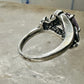 Black Hills Gold ring Wheeler leaves purple size 4 sterling silver women girls