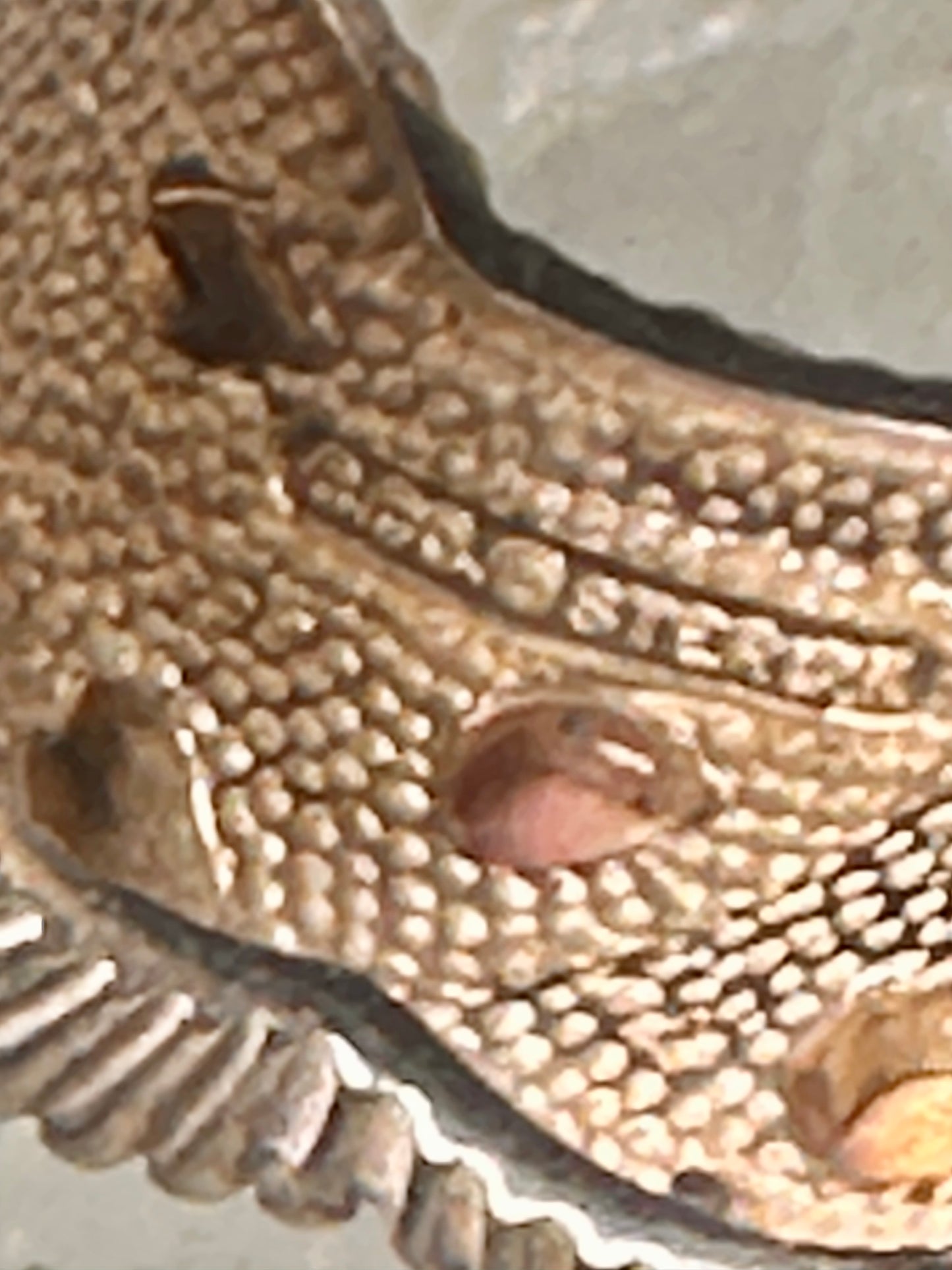 Black Hills Gold ring Floral leaves wrap band size 6.75 sterling silver women&nbsp;&nbsp;