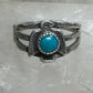 Phoenix ring turquoise size 2.25 sterling silver women girls baby band