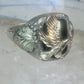 Black Hills Gold ring eagle band onyx leaves size 12 sterling silver women men