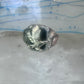 Black Hills Gold ring eagle band onyx leaves size 12 sterling silver women men