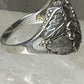 Black Hills Gold ring leaves  size 11.50 sterling silver men women