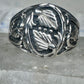 Huge Vintage Sterling Silver Black Hills Grape Vine Ring Size 17 Heavy 14.1g