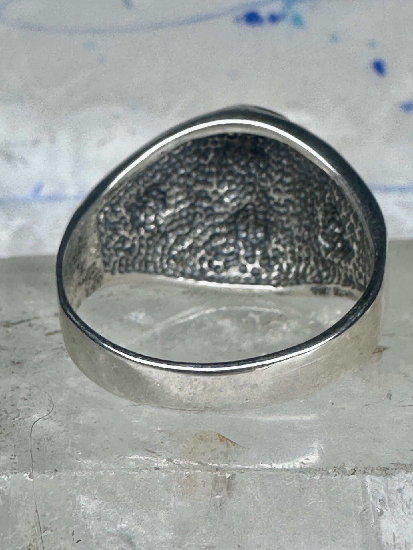 Huge Vintage Sterling Silver Black Hills Grape Vine Ring Size 17 Heavy 14.1g