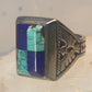 Navajo Phoenix ring mudman Turquoise Heavy Solid size 10.5 sterling silver women