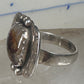 Fire Agate ring Navajo tribal sterling silver size 6.25 women