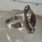 Fire Agate ring Navajo tribal sterling silver size 6.25 women