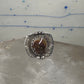 Fire Agate ring Navajo tribal sterling silver size 6.25 women