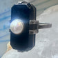 Art Deco ring Onyx pearl mourning band pinky size 5.25 sterling silver women