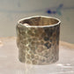 Heart ring Mexico wide band size love Valentine sterling silver women
