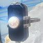 Art Deco ring Onyx pearl mourning band pinky size 5.25 sterling silver women