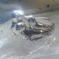 Seal family pod ring Kabana band size 7.25 sterling silver women girls