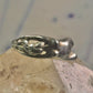 Naked lady ring woman nude band sterling silver size 4.75 women