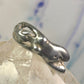 Nude lady ring figurative naked band size 4.5 sterling silver women