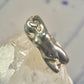 Nude lady ring figurative band sterling silver size 5 women