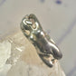 Naked lady ring woman nude band sterling silver size 4.75 women