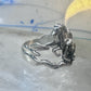 Horse ring w Colt band pinky size 7.75 southwest cowgirl sterling silver women girls