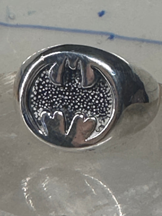 Batman ring DC Comics superhero band Size 10.25 sterling silver men