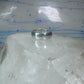 Wedding ring Plain comfort pleasant feel weight band size 8 sterling silver women men