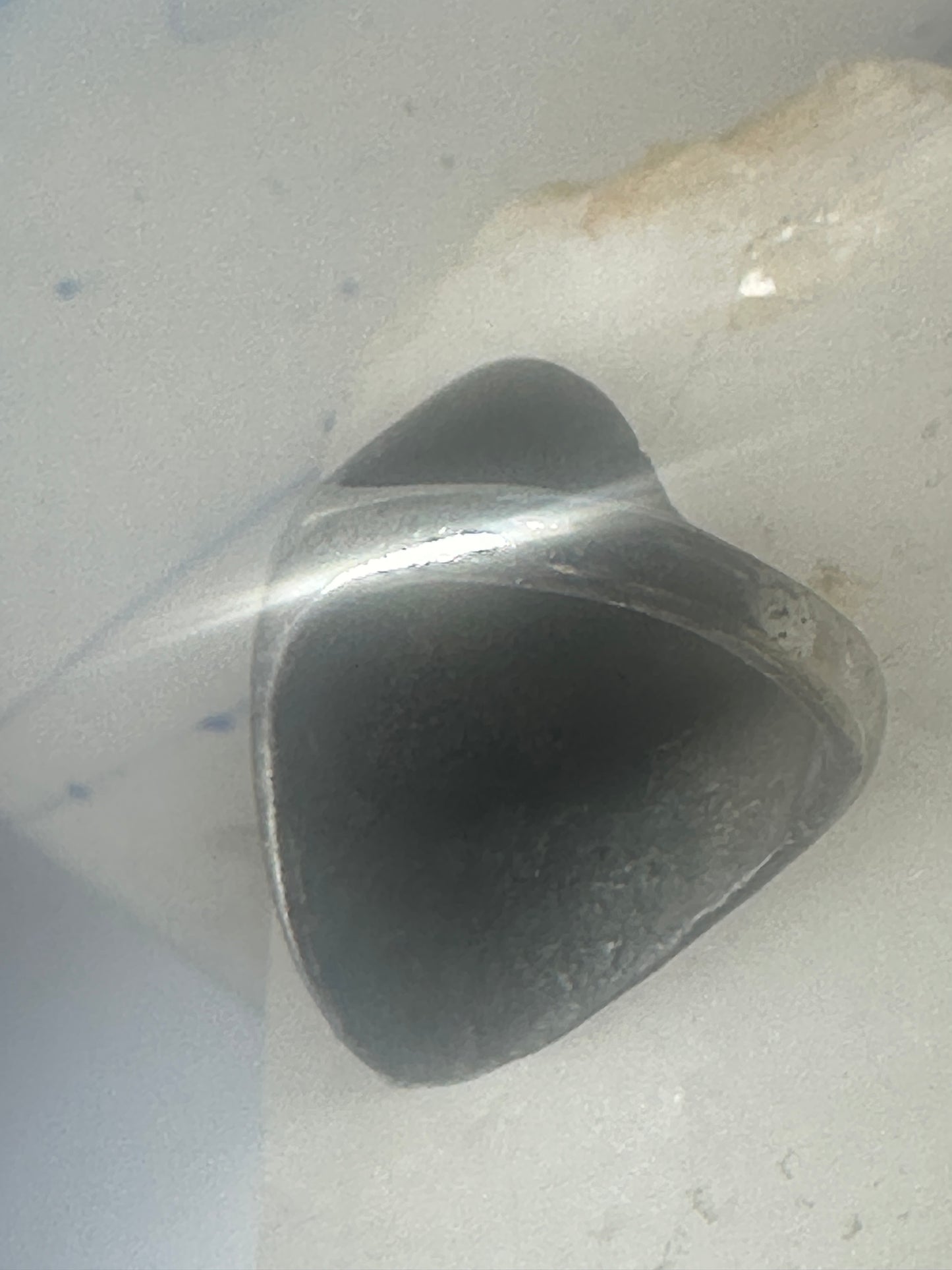 Navajo Turquoise ring size 11 heavy old sterling silver women men