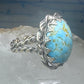 Stone band size 5 adjustable southwest women girls mystery metal perhaps plate Germany