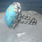 Stone band size 5 adjustable southwest women girls mystery metal perhaps plate Germany