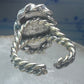 Stone band size 5 adjustable southwest women girls mystery metal perhaps plate Germany