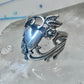 Heart ring Navajo love band Valentine pinky sterling silver size 4.25 women girls