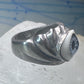 Vintage Eye ring eyeball band size 9.25 sterling silver women men