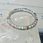 Vintage Pierre Lang PL 925 Sterling Silver Multi-Stone Eternity Band Ring - Size 7.5