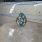 Navajo ring turquoise size 10 sterling silver women men