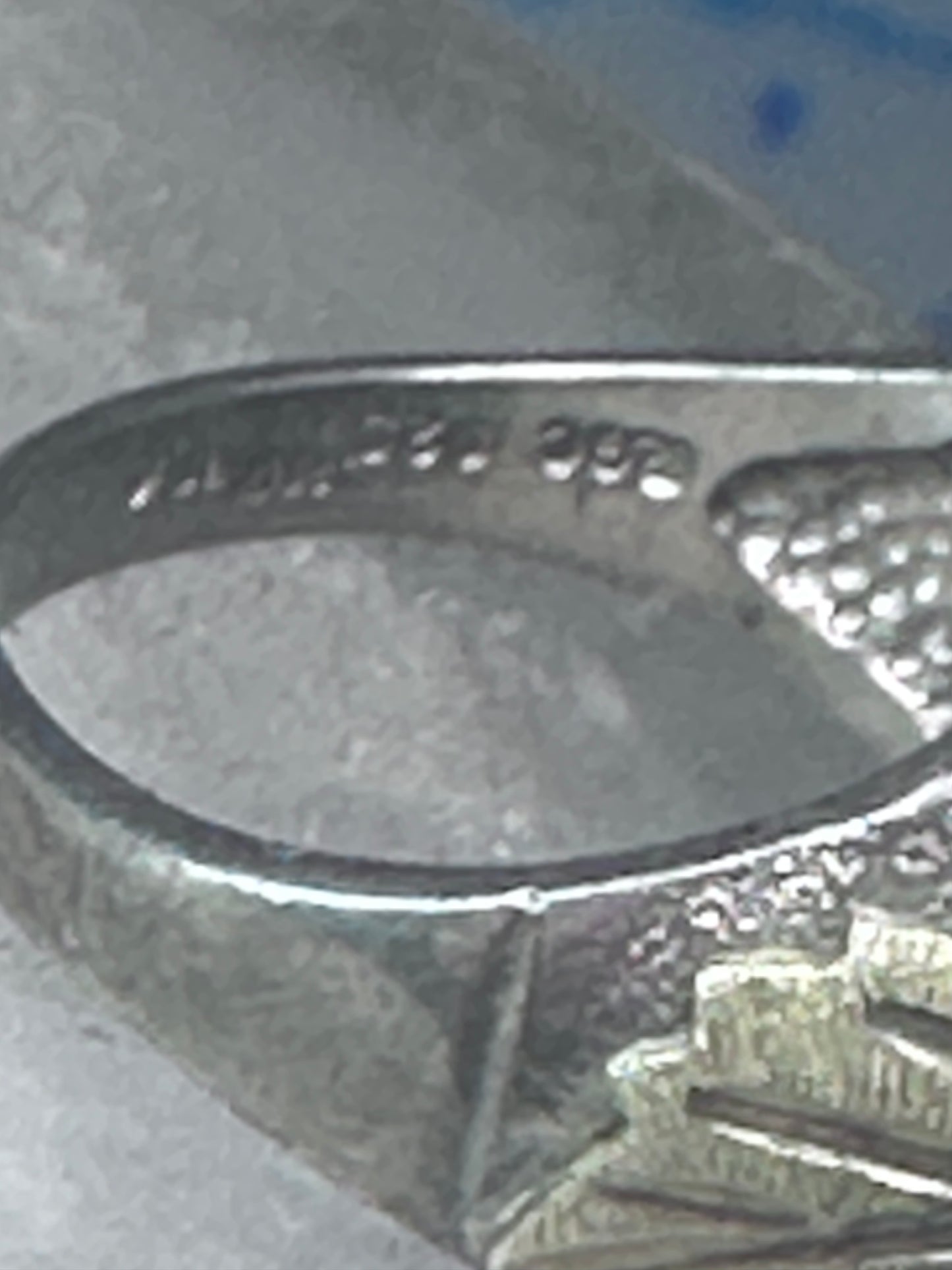 Black Hills Gold ring goose leaves bird onyx size 11.75 sterling silver women men