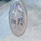 Cactus Ring Abalone size 6 southwest sterling silver women girls
