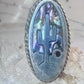 Cactus Ring Abalone size 6 southwest sterling silver women girls