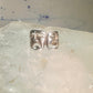 comedy tragedy ring mask theatre band size 5.50 sterling silver women