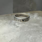 True Love Waits ring Valentine band size 4.75 sterling silver women