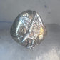 Navajo Ring Eagle band size 10.7 southwest sterling silver women men