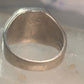 Malachite ring Mexico band size 12 sterling silver women men