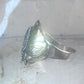 Navajo Ring Eagle band size 10.7 southwest sterling silver women men